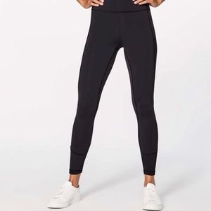 lululemon In Movement Tight Everlux Black 23” Sz 4